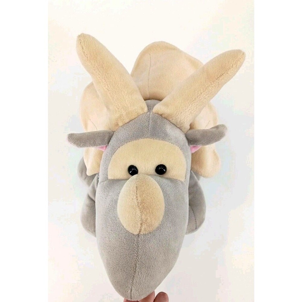 Animal Alley Triceratops Dinosaur Plush Stuffed Animal Gray Cream Toys R Us...